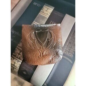 Vintage 1920'-30s 'The Sensible Purse' Pig Skin Leather